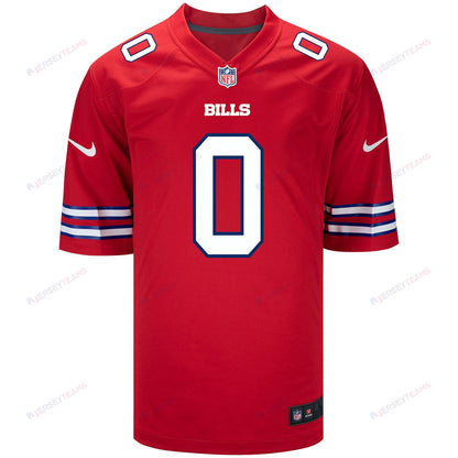 Nyheim Hines 0 Buffalo Bills Men Alternate Game Jersey - Red