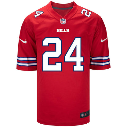 Kaiir Elam 24 Buffalo Bills Men Alternate Game Jersey - Red