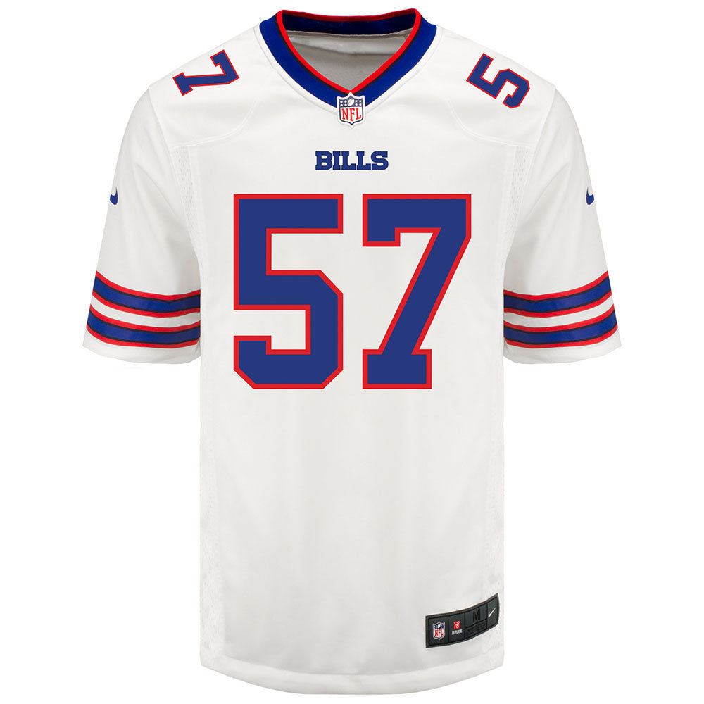 A.J. Epenesa 57 Buffalo Bills Men Away Game Jersey - White