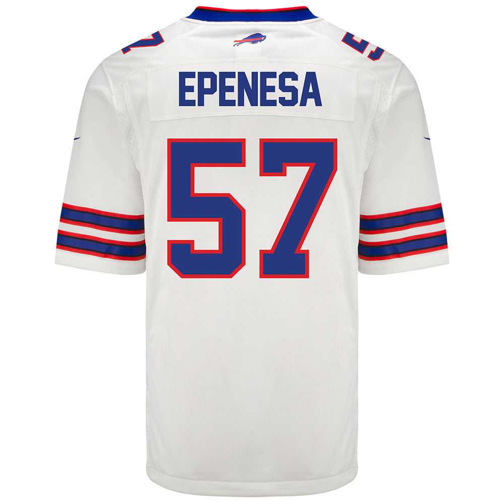 A.J. Epenesa 57 Buffalo Bills Men Away Game Jersey - White