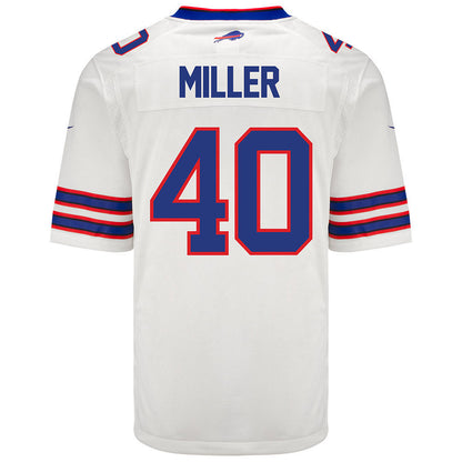 Von Miller 40 Buffalo Bills Men Away Game Jersey - White