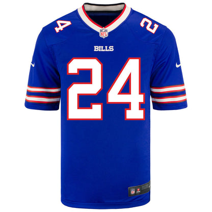 Kaiir Elam 24 Buffalo Bills Men Home Game Jersey - Royal