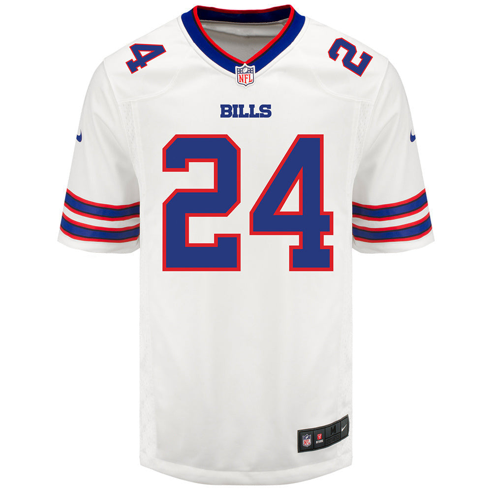 Kaiir Elam 24 Buffalo Bills Men Away Game Jersey - White