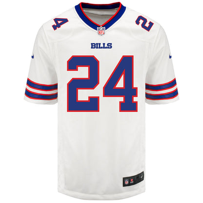 Kaiir Elam 24 Buffalo Bills Men Away Game Jersey - White