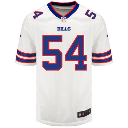 Baylon Spector 54 Buffalo Bills Men Away Game Jersey - White