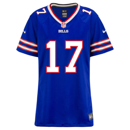 Home Josh 17 Buffalo Bills Women Home Game Jersey - Royal