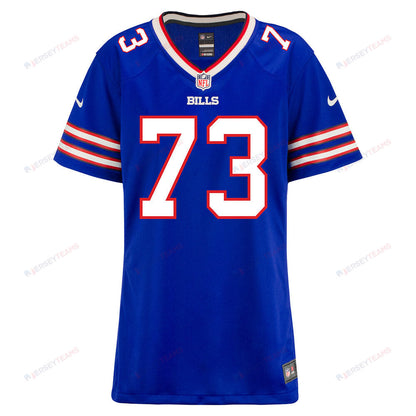 Dion Dawkins 73 Buffalo Bills Women Home Game Jersey - Royal