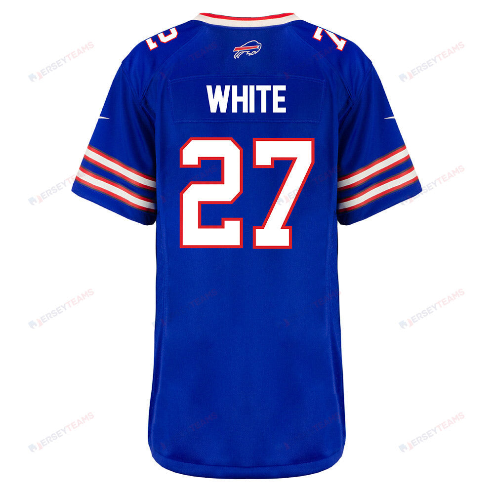 Tre'Davious 27 Buffalo Bills Women Home Game Jersey - Royal