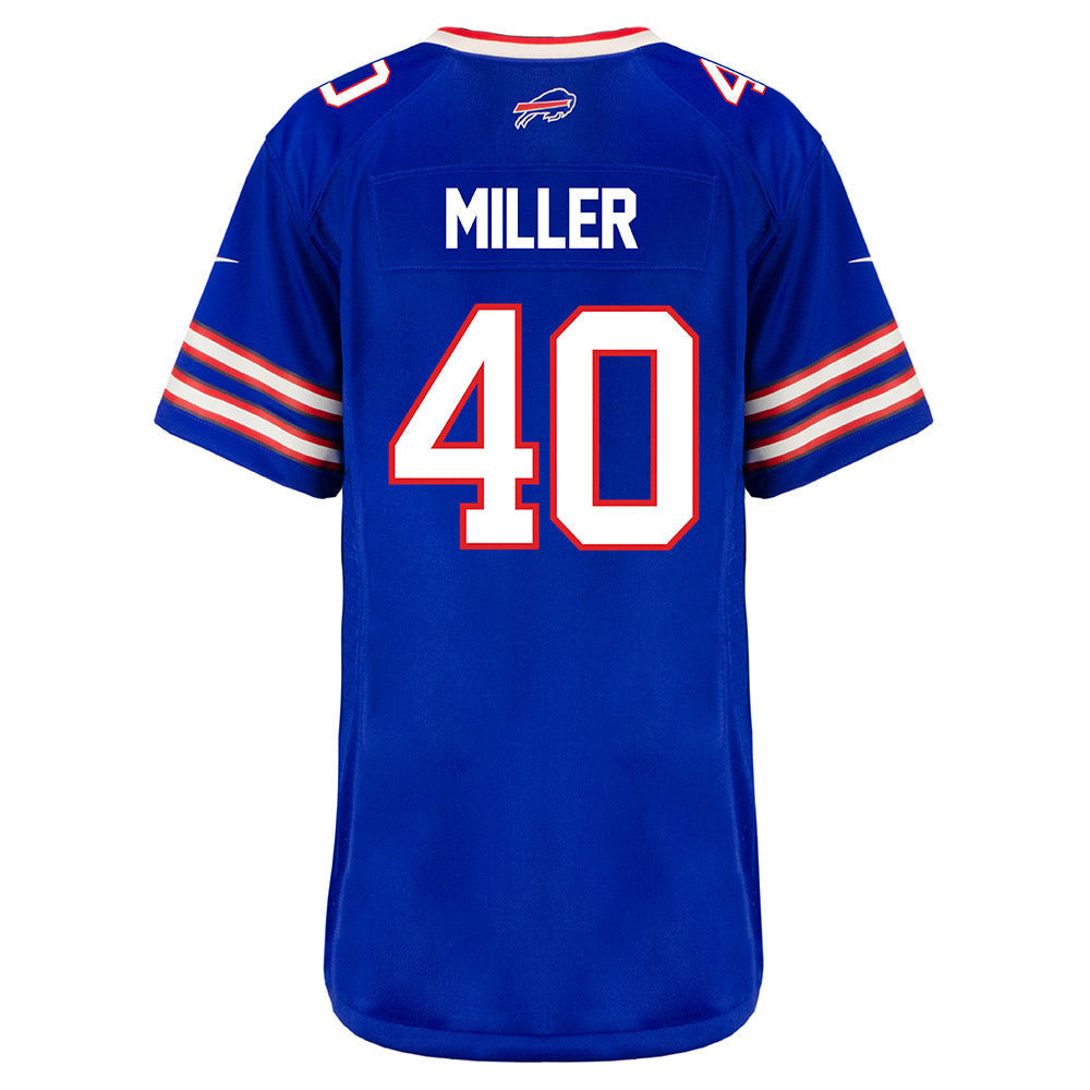 Von Miller 40 Buffalo Bills Women Home Game Jersey - Royal