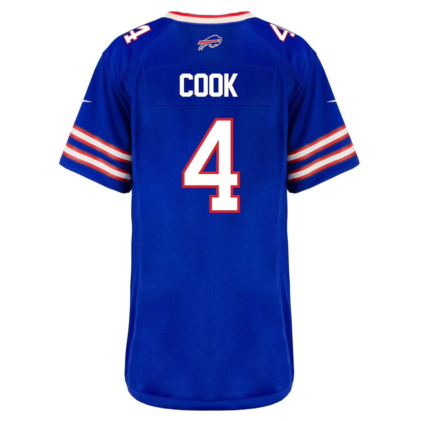 James Cook 4 Buffalo Bills Women Home Game Jersey - Royal