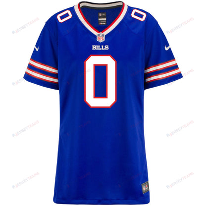 Nyheim Hines 0 Buffalo Bills Women Home Game Jersey - Royal