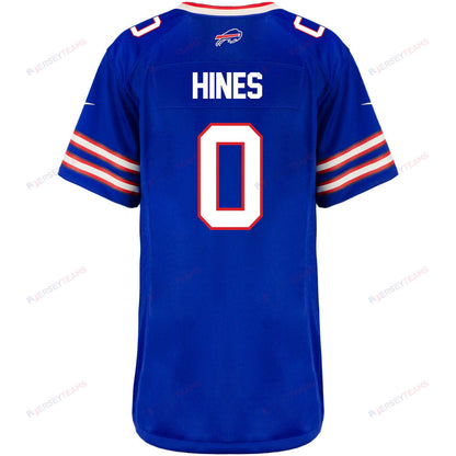 Nyheim Hines 0 Buffalo Bills Women Home Game Jersey - Royal
