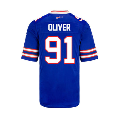 Ed Oliver 91 Buffalo Bills YOUTH Home Game Jersey - Royal