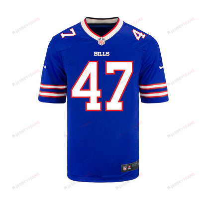 Christian Benford 47 Buffalo Bills YOUTH Home Game Jersey - Royal