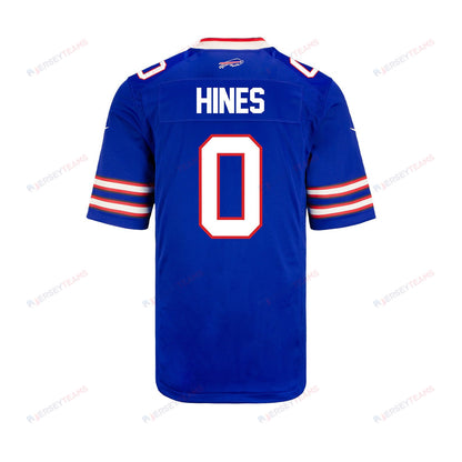 Nyheim Hines 0 Buffalo Bills YOUTH Home Game Jersey - Royal