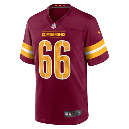 Drew Himmelman 66 Washington Commanders Men Game Jersey - Burgundy