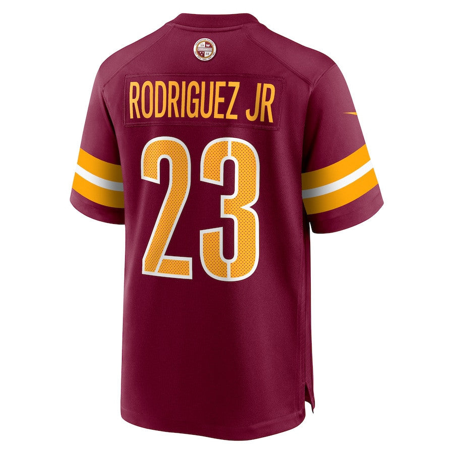 Chris Rodriguez Jr. 23 Washington Commanders Men Game Jersey - Burgundy