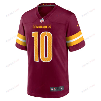 Kazmeir Allen 10 Washington Commanders Men Game Jersey - Burgundy