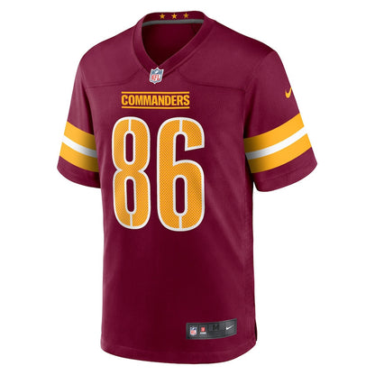 Mitchell Tinsley 86 Washington Commanders Men Game Jersey - Burgundy