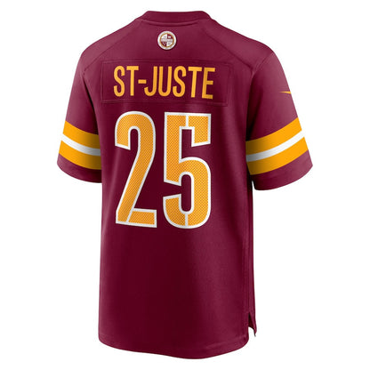 Benjamin St-Juste 25 Washington Commanders Men Game Jersey - Burgundy