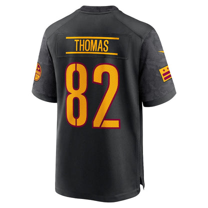Logan Thomas 82 Washington Commanders Men Alternate Game Jersey - Black