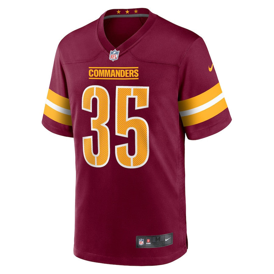 Percy Butler 35 Washington Commanders Men Game Jersey - Burgundy