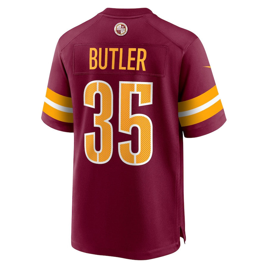 Percy Butler 35 Washington Commanders Men Game Jersey - Burgundy