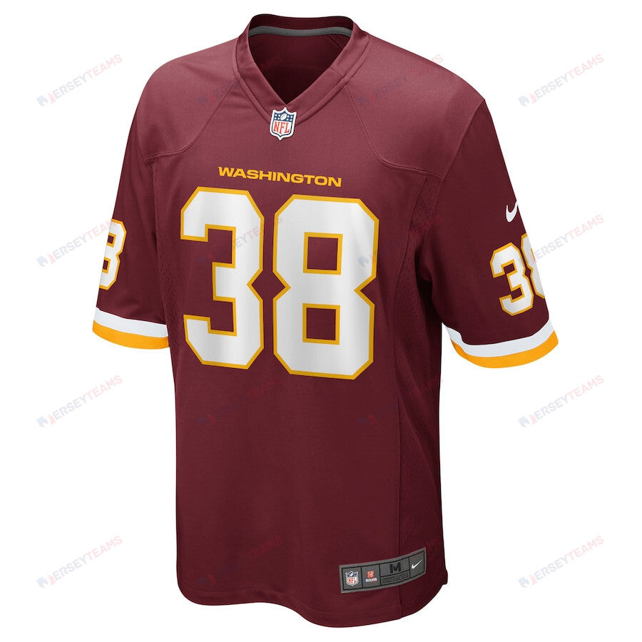 Simeon Thomas 38 Washington Commanders Football Team Men Game Jersey - Burgundy