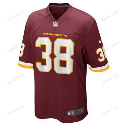 Simeon Thomas 38 Washington Commanders Football Team Men Game Jersey - Burgundy