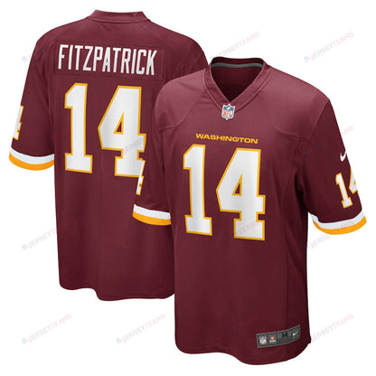 Ryan Fitzpatrick 14 Washington Commanders Football Team Men Game Jersey - Burgundy