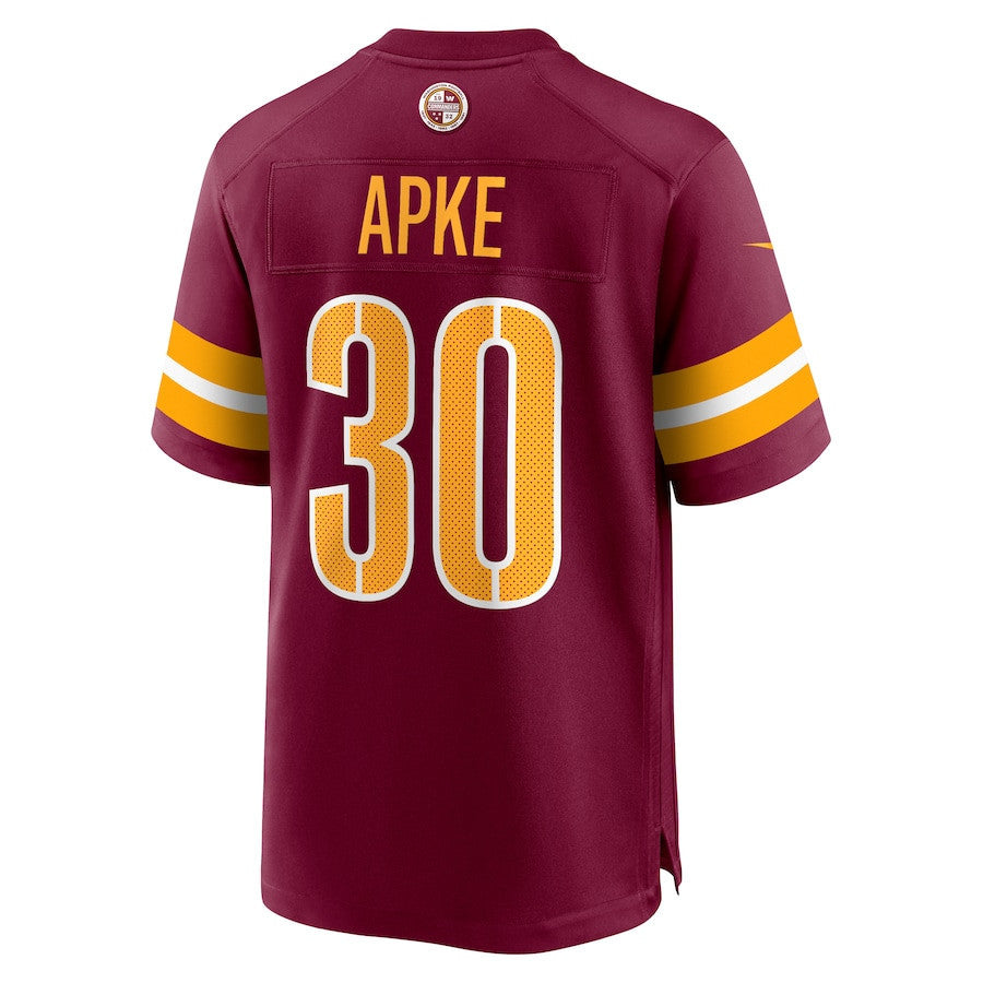 Troy Apke 30 Washington Commanders Men Game Jersey - Burgundy