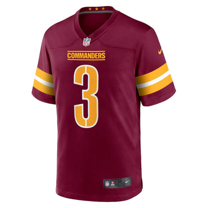 Byron Pringle 3 Washington Commanders Men Game Jersey - Burgundy