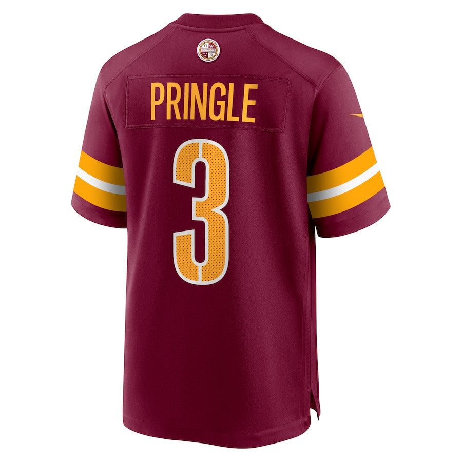 Byron Pringle 3 Washington Commanders Men Game Jersey - Burgundy