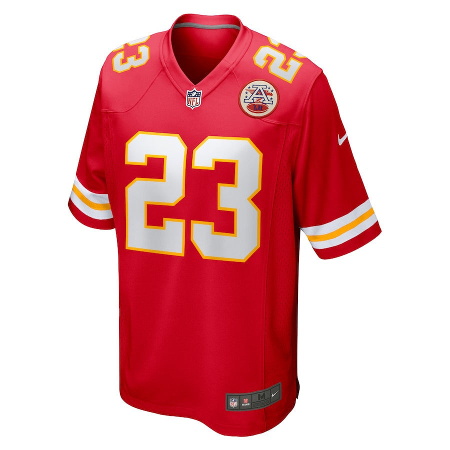 Drue Tranquill 23 Kansas City Chiefs Men Game Player Jersey - Red