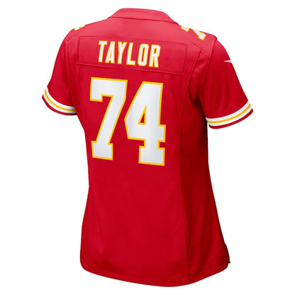 Jawaan Taylor 74 Kansas City Chiefs Women Game Jersey - Red