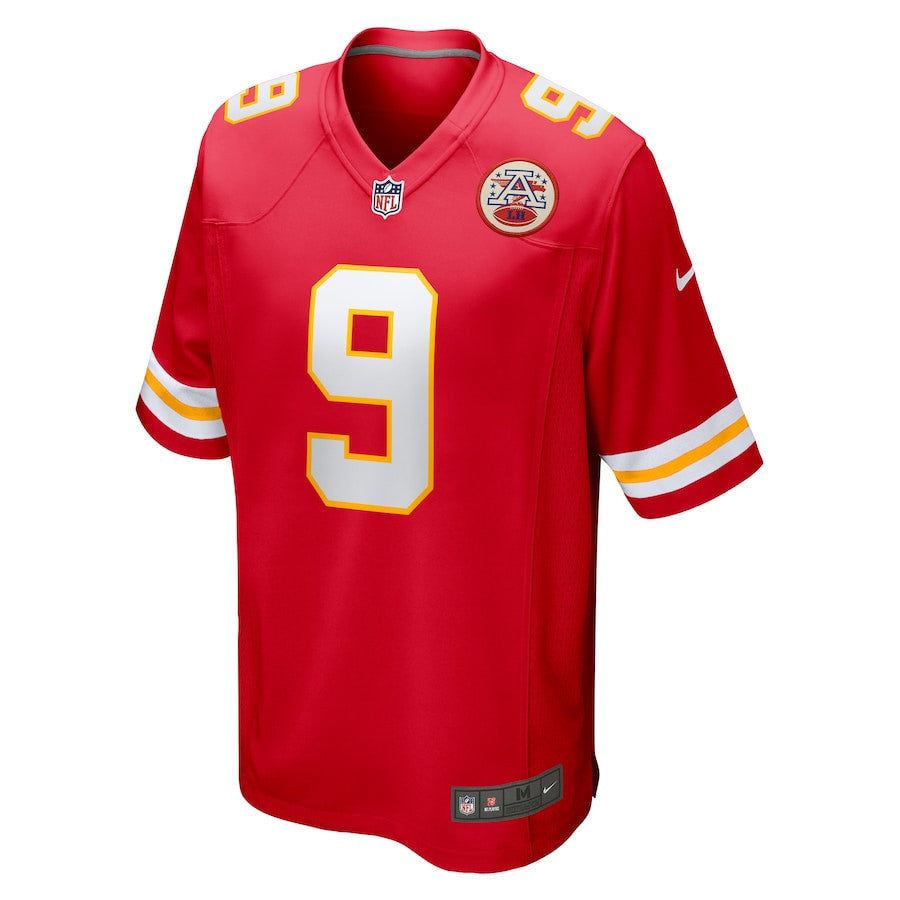Blaine Gabbert 9 Kansas City Chiefs Men Game Jersey - Red