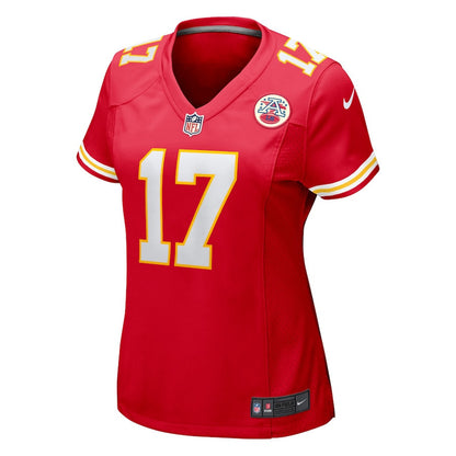Richie James 17 Kansas City Chiefs Women Game Jersey - Red