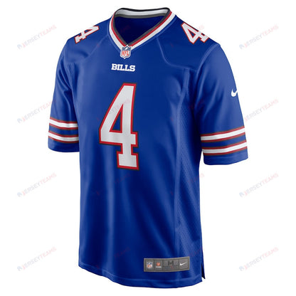 James Cook 4 Buffalo Bills Men Game Jersey - Royal