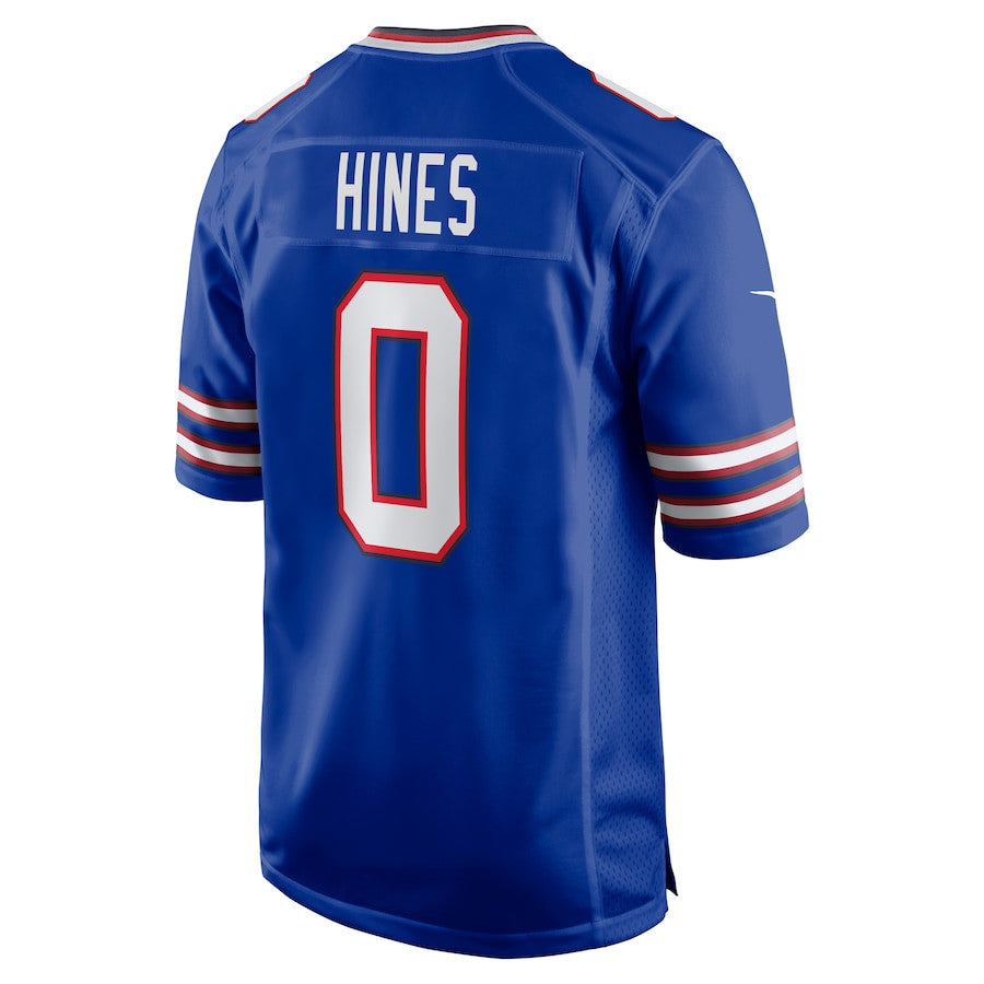 Nyheim Hines 0 Buffalo Bills Men Game Jersey - Royal