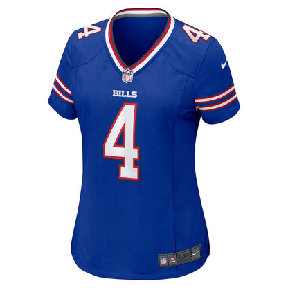 James Cook 4 Buffalo Bills Women Game Jersey - Royal