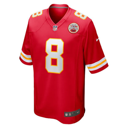 Justyn Ross 8 Kansas City Chiefs Men Home Game Jersey - Red