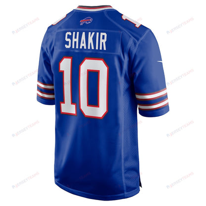 Khalil Shakir 10 Buffalo Bills Men Game Jersey - Royal