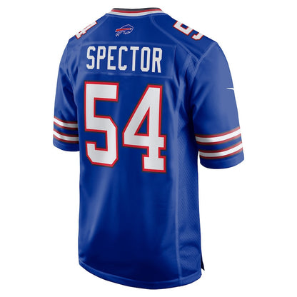 Baylon Spector 54 Buffalo Bills Men Game Jersey - Royal