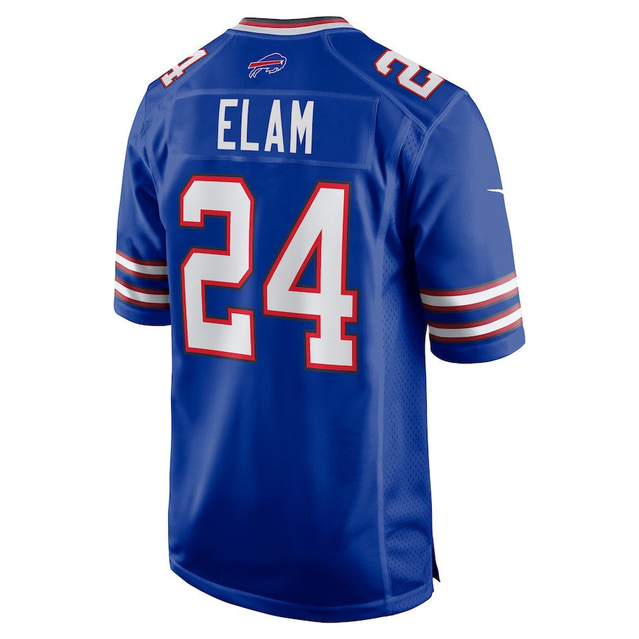 Kaiir Elam 24 Buffalo Bills Men Game Jersey - Royal