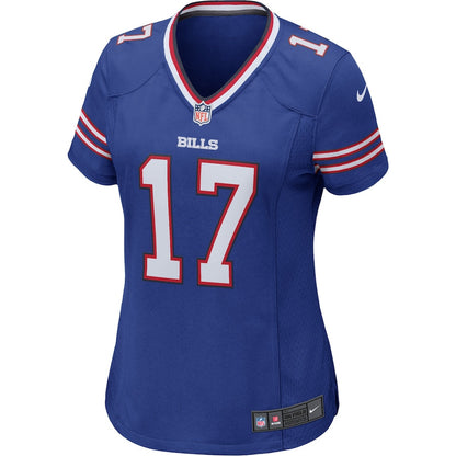 Josh Allen 17 Buffalo Bills Women Game Jersey - Royal
