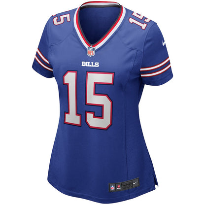 Jack Kemp 15 Buffalo Bills Women Game Retired Jersey - Royal