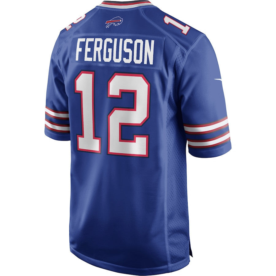 Joe Ferguson 12 Buffalo Bills Men Game Retired Jersey - Royal