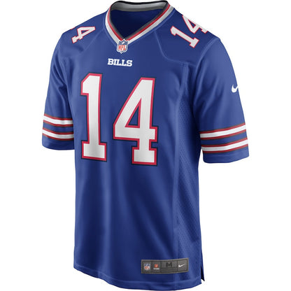 Frank Reich 14 Buffalo Bills Men Game Retired Jersey - Royal