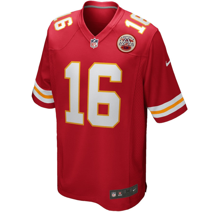 Len Dawson 16 Kansas City Chiefs Men Game Retired Jersey - Red
