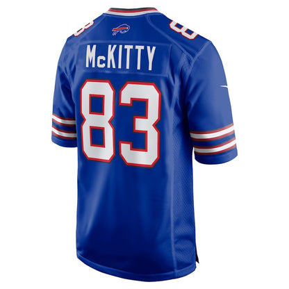 Tre McKitty 83 Buffalo Bills Team Game Jersey - Royal